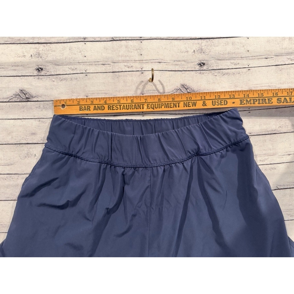Cotopaxi Womens Vamos Hybrid Running Short Sz M Blue Stretch Active Gym Workout - Picture 9 of 16